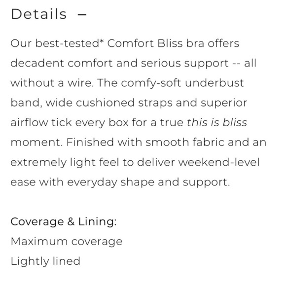 Cacique Comfort Bliss Lightly Lined Full Coverage No Wire Bra - Picture 7 of 8